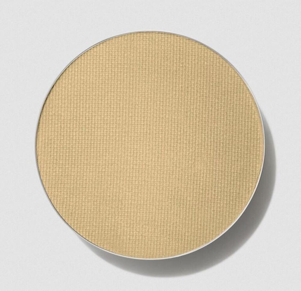 MAC PER-SUEDE ME Eye Shadow~ Powder Kiss Pale Acid Green~Pro Palette Pan Refill